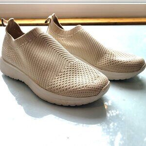 Vagabond Knitted Slip-On Sneakers Beige Size EU 35